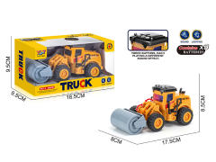 回力压路车带灯光/声音(包电)