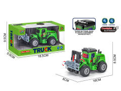 回力升降叉车带灯光/声音(包电)