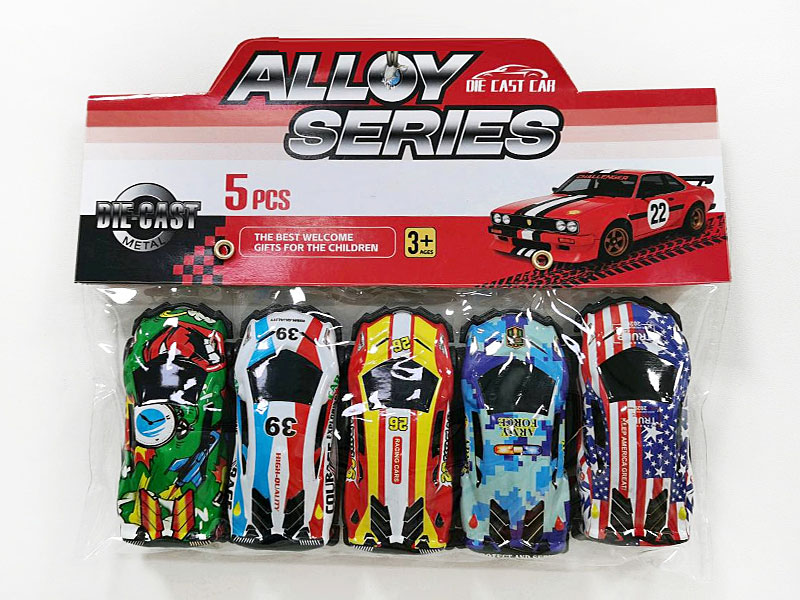 Pull Back Car(5in1) toys