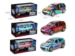 1:36 Die Cast Car Pull Back(3C) toys