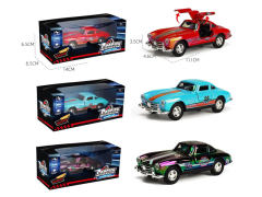 1:36 Die Cast Car Pull Back(3C) toys