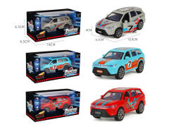 1:36 Die Cast Car Pull Back(3C) toys