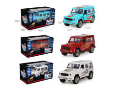 1:36 Die Cast Car Pull Back(3C) toys