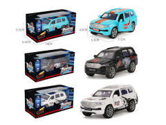 1:36 Die Cast Car Pull Back(3C) toys