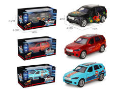 1:36 Die Cast Car Pull Back(3C) toys