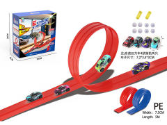 Pull Back Rail Racing(2C) toys