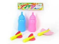 Press Emitter & Latex Feeding-Bottle toys