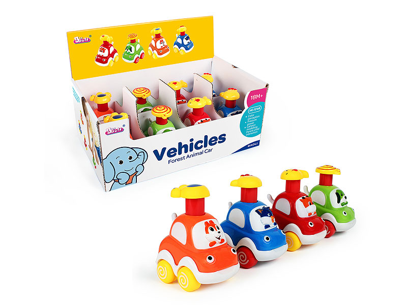 Press Animal Car(8in1) toys