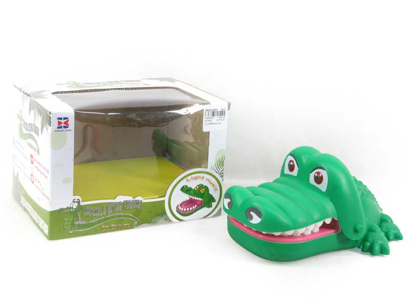 Press Bite Crocodile W/L_S(2C) toys