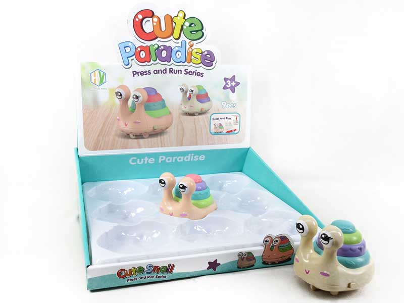 Press Snails(9in1) toys