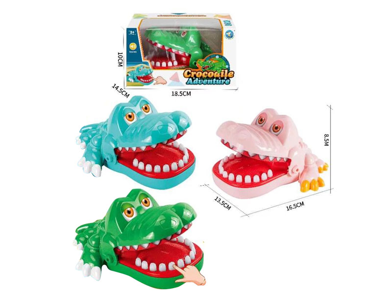 Press Bite Crocodile W/M(3C) toys