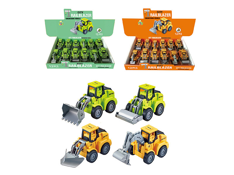 Press Construction Truck(12in1) toys