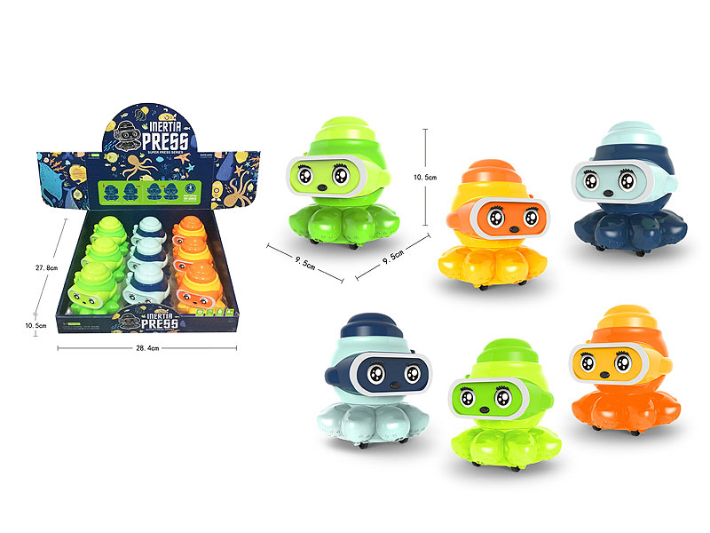 Press Octopus(9in1) toys