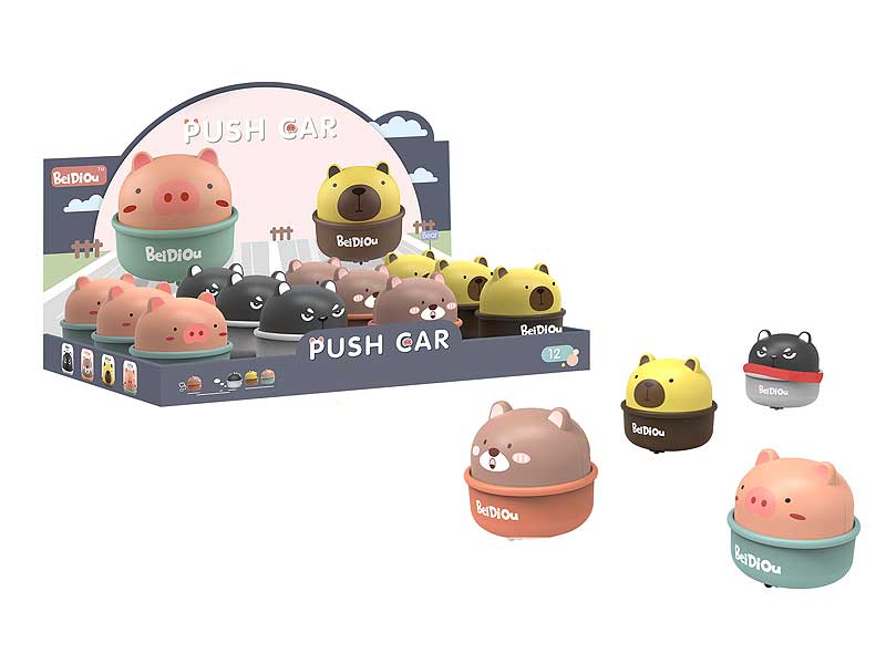 Press Animal Car 12 IN 1 toys