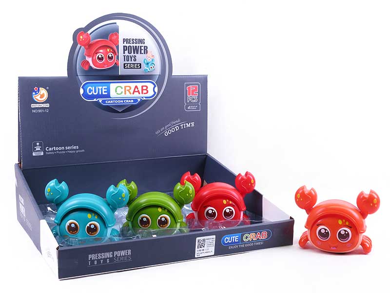 Press Crab(12in1) toys