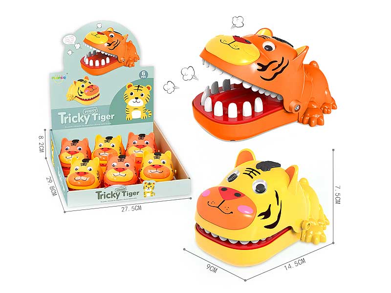 Press Bite Tiger(6in1) toys