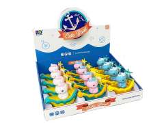Press Unicorn Boat(12in1) toys