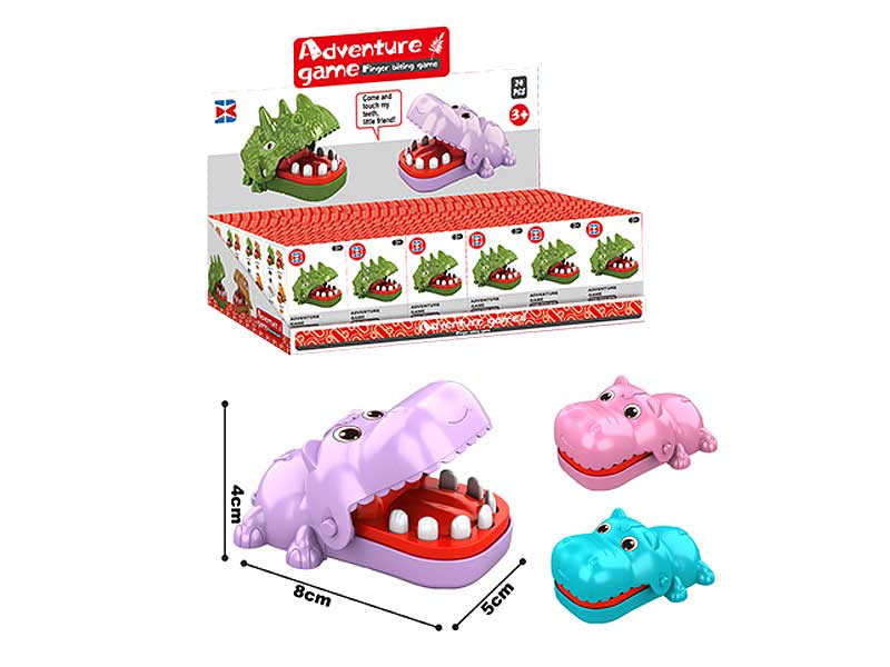 Press Hand-biting Hippopotamus(24in1) toys