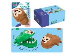 Press Hand-biting Monkey(12in1) toys