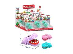 Press Hand-biting Hippopotamus(24in1) toys