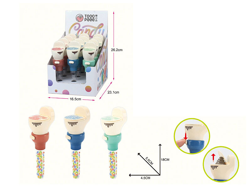 Press Toilet(12in1) toys