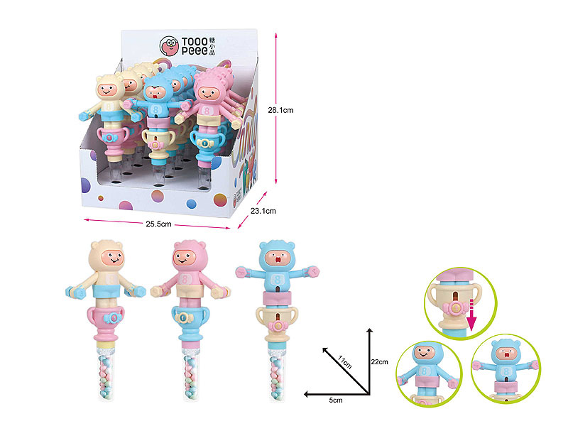 Press Dumbbell Face Changing(12in1) toys