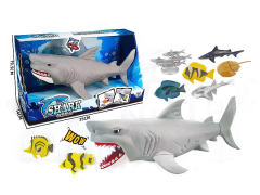 Press Shark Set W/S toys