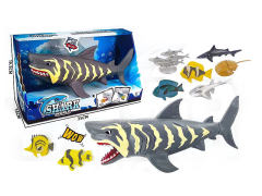 Press Shark Set W/S toys