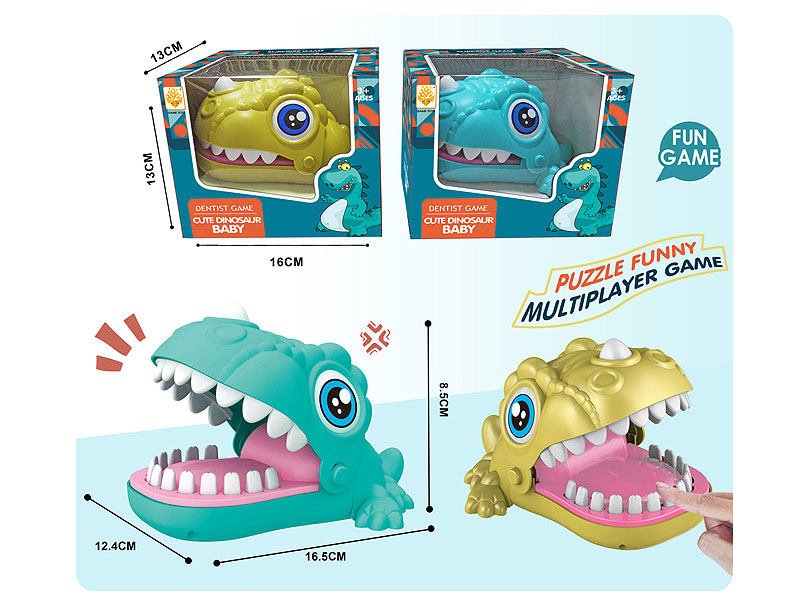 Pressure Toothed Dinosaur(2C) toys