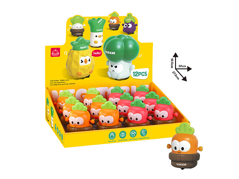 Press Radish(12in1) toys