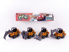 Press Construction Truck(4in1) toys