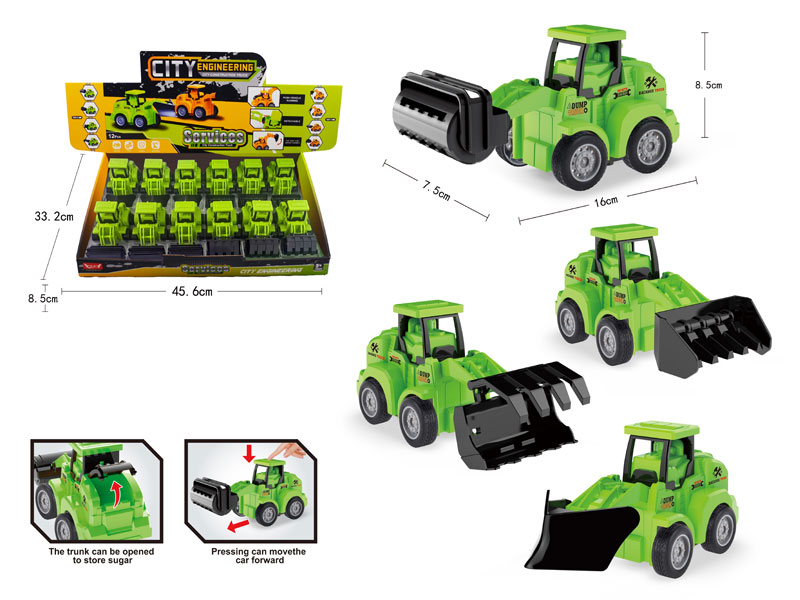 Press Farmer Truck(12in1) toys