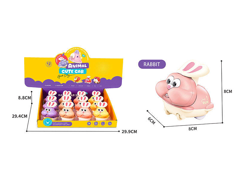 Press Rabbit(12in1) toys