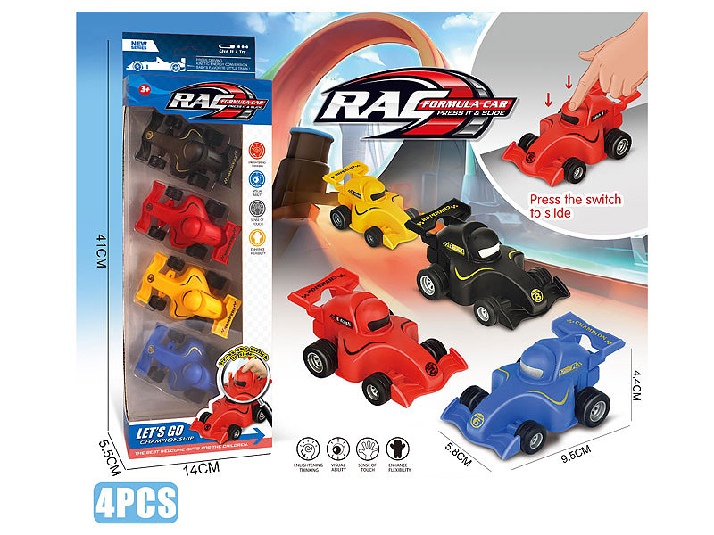 Press Racing Car(4in1) toys