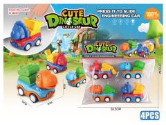 Press Construction Truck(4in1) toys