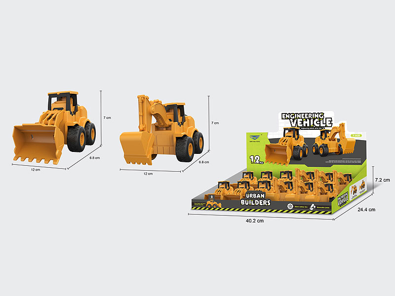 Press Construction Truck(10in1) toys