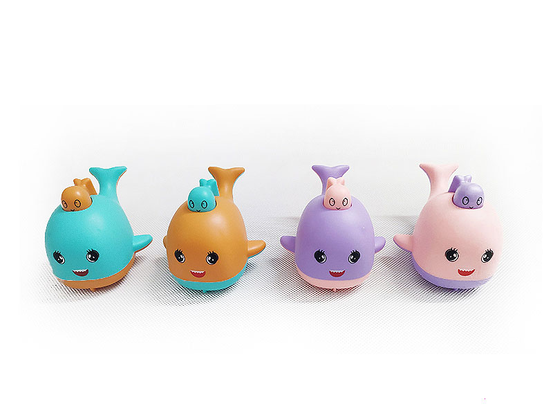 Press Whale(4C) toys