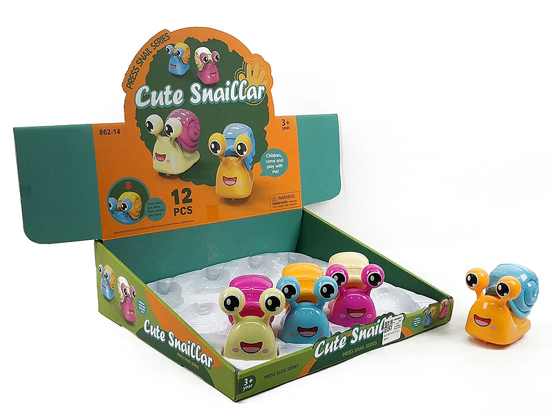 Press Snails(12in1) toys