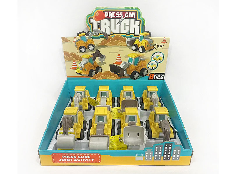 Press Construction Truck(8in1) toys