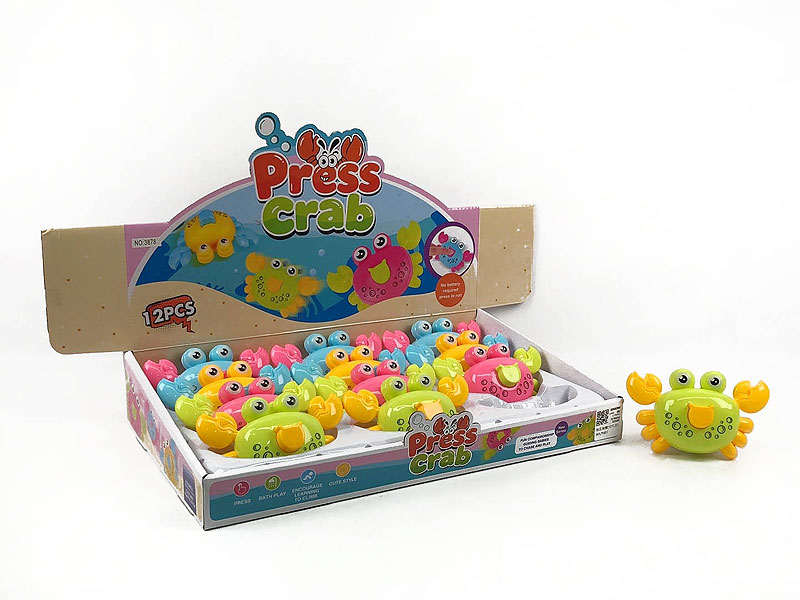 Press Crab(12in1) toys