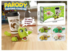 按压乌龟杯垫(4色)