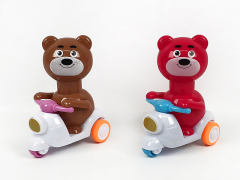按压坐小熊车（2色）