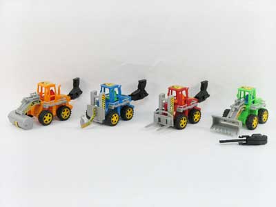 Press Construction Truck(4S4C) toys