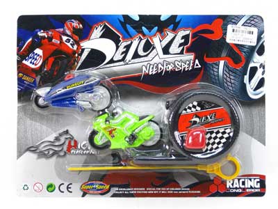 Press Motorcycle & Pull Line Mororcycle toys