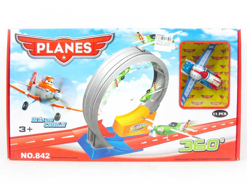 Press Orbit Airplan toys
