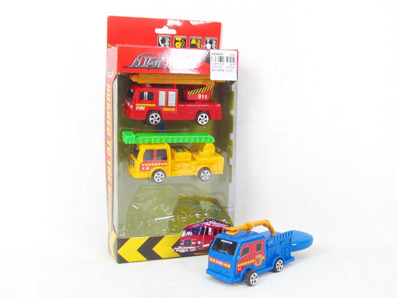 Press Fire Engine(3in1） toys