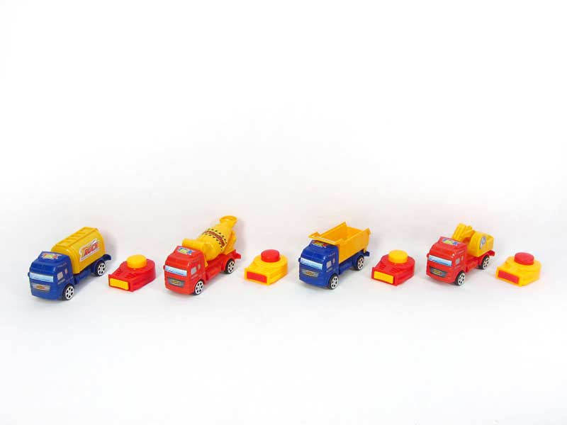 Press Construction Truck(4S2C) toys