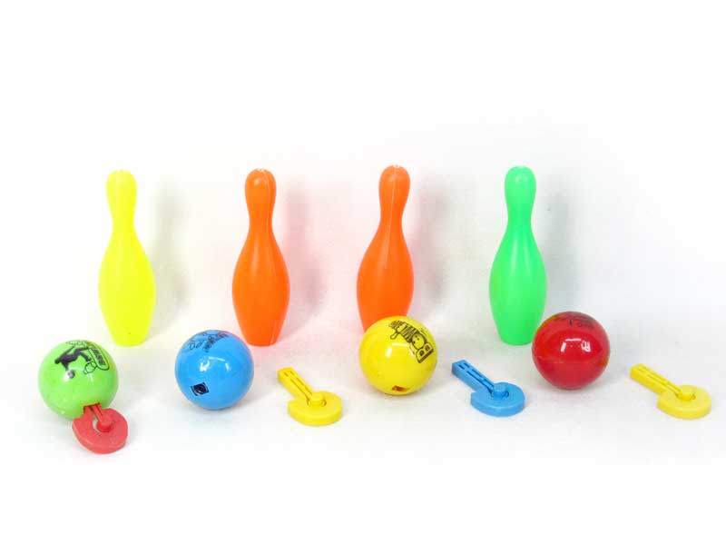 Press Bowling Game(4C) toys