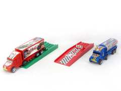 Press Container Truck & Tank Truck(2S) toys