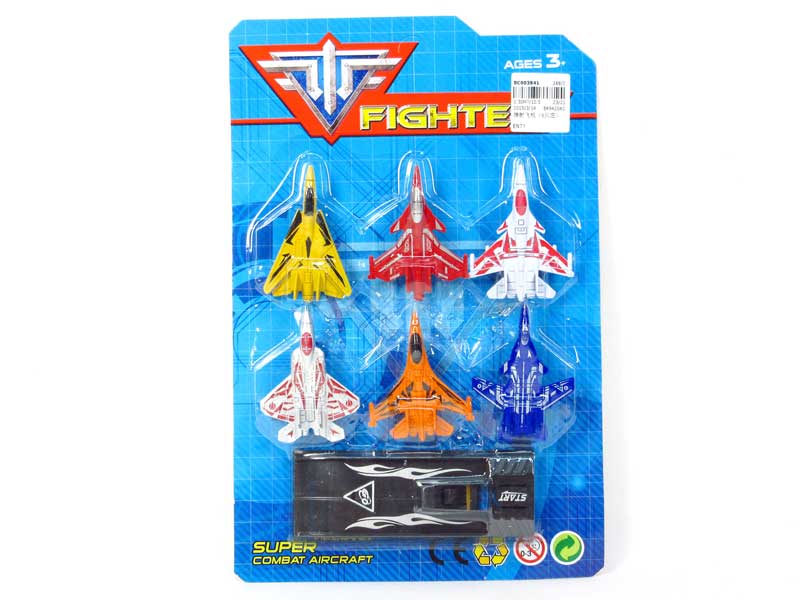 Shoot And Glide Airplane(6in1) toys